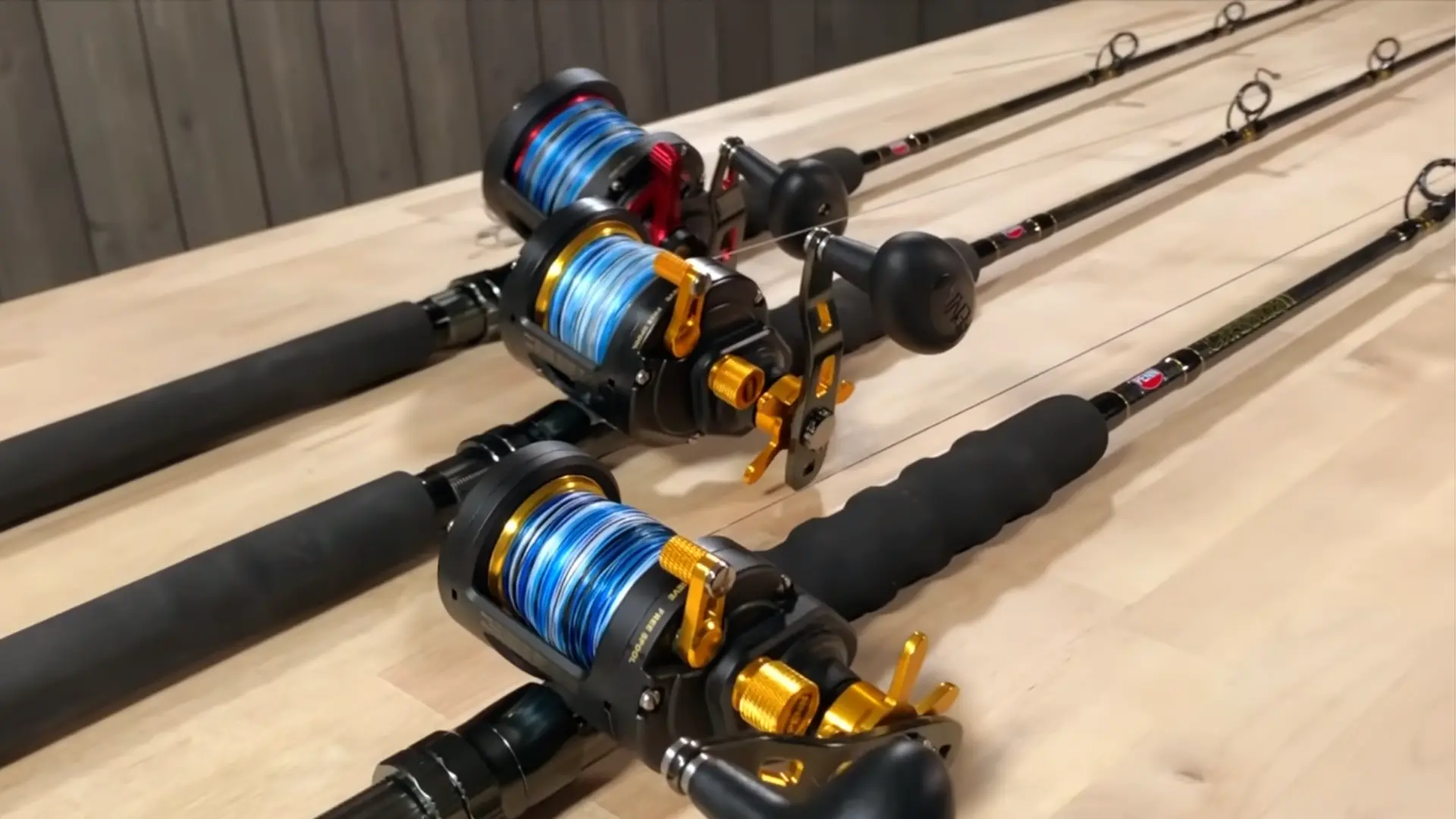 Conventional fishing rod