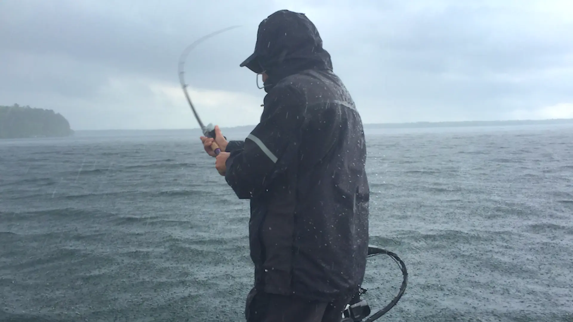 Fishing During a Storm