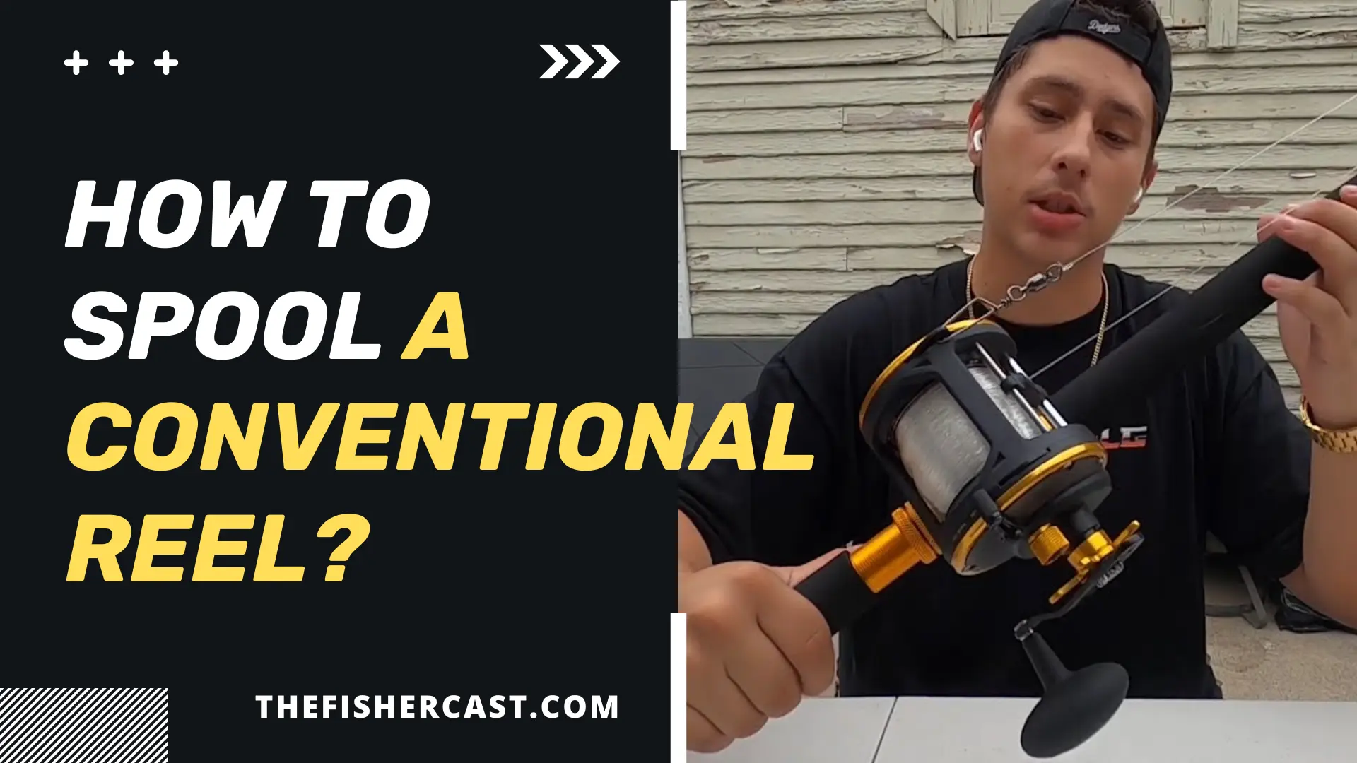 How to Spool a Conventional Reel