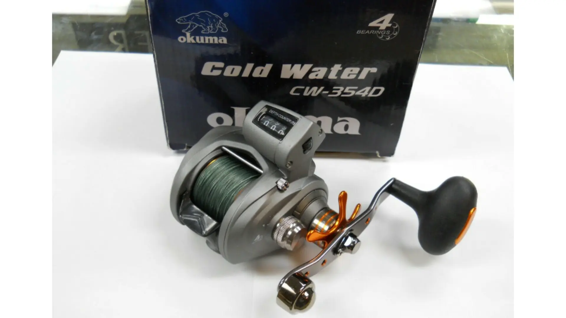 OKUMA Coldwater 350 Low Profile Line Counter Reel