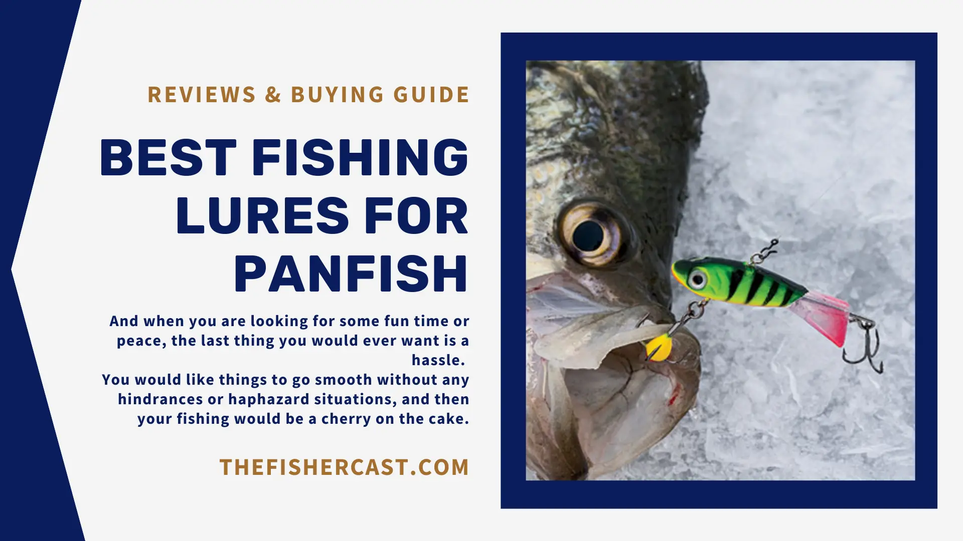 best fishing lures for Panfish