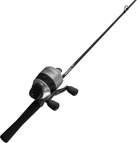 Zebco 33 Spincast Reel and 2-Piece Fishing Rod Combo